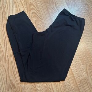 Cuddl Duds Womens Black Leggings Size Medium SA1755 Polyester Spandex Stretch